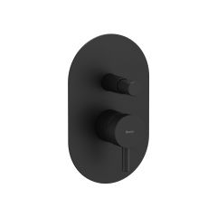 Ravak Espirit X070284 bateria wannowo-prysznicowa podtynkowa czarna