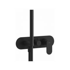 Ravak Eleganta X070300 bateria wannowo-prysznicowa podtynkowa czarna