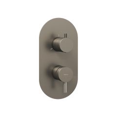 Ravak Espirit X070320 bateria prysznicowa podtynkowa grafitowa