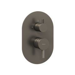 Ravak Espirit X070325 bateria prysznicowa podtynkowa grafitowa