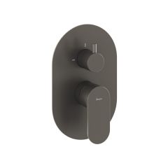 Ravak Eleganta X070338 bateria wannowo-prysznicowa podtynkowa grafitowa