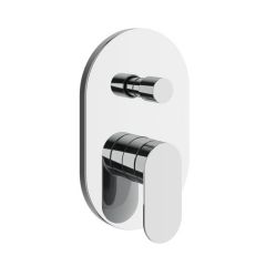 Ravak Chrome II X070454 bateria wannowo-prysznicowa podtynkowa chrom