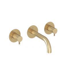 Ravak Espirit X070600 bateria umywalkowa podtynkowa złota