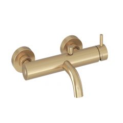 Ravak Espirit X070603 bateria wannowo-prysznicowa ścienna złota