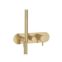 Ravak Espirit X070611 bateria prysznicowa podtynkowa złota