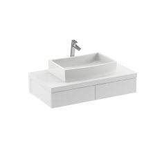 Ravak Formy X000001031 szafka 120x55x22 cm podumywalkowa wisząca biała
