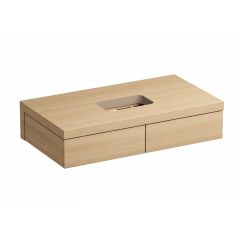 Ravak Formy X000001034 szafka 120x55x22 cm podumywalkowa wisząca dąb