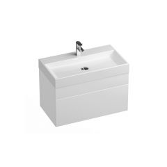Ravak Natural X000001052 szafka 80x45x45 cm podumywalkowa wisząca biała