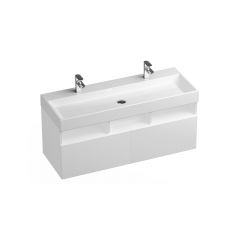 Ravak Natural X000001053 szafka 120x45x45 cm podumywalkowa wisząca biała