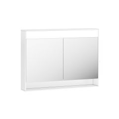 Ravak Step X000001421 szafka 100x15x74 cm z lustrem biała