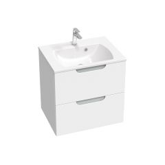 Ravak Classic II X000001477 szafka 60x45x58.5 cm podumywalkowa wisząca biała-szara