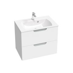 Ravak Classic II X000001479 szafka 70x45x58.5 cm podumywalkowa wisząca biała-szara