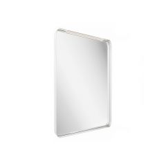 Ravak Strip X000001565 lustro 50.6x70.6 cm prostokątne z oświetleniem biały