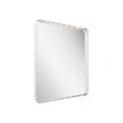 Ravak Strip X000001566 lustro 60.6x70.6 cm prostokątne z oświetleniem biały