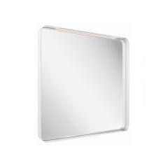 Ravak Strip X000001567 lustro 80.6x70.6 cm prostokątne z oświetleniem biały
