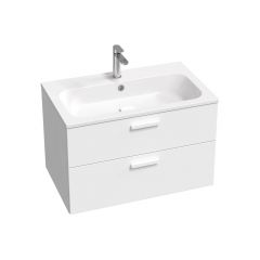 Ravak Chrome X000001778 szafka 80x49x50 cm podumywalkowa wisząca biała