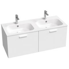 Ravak Chrome X000001779 szafka 120x49x47 cm podumywalkowa wisząca biała