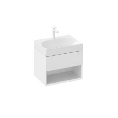 Ravak Lite X000001855 szafka 60x45x43 cm podumywalkowa wisząca biała