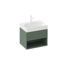 Ravak Lite X000001858 szafka 60x45x43 cm podumywalkowa wisząca zielona