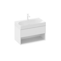 Ravak Lite X000001861 szafka 80x45x43 cm podumywalkowa wisząca biała