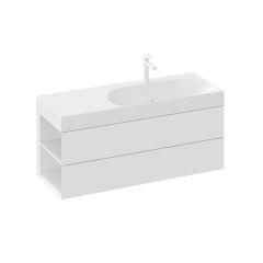 Ravak Lite X000001879 szafka 120x45x43 cm podumywalkowa wisząca biała