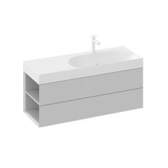 Ravak Lite X000001883 szafka 120x45x43 cm podumywalkowa wisząca szara