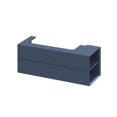 Ravak Lite X000001893 szafka 120x45x43 cm podumywalkowa wisząca niebieska