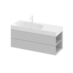 Ravak Lite X000001895 szafka 120x45x43 cm podumywalkowa wisząca szara