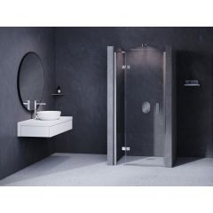 Ravak SmartLine 0SLAAA00Z1 drzwi prysznicowe 100 cm uchylne chrom połysk/szkło przezroczyste