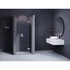 Ravak SmartLine 0SPDAA00Z1 drzwi prysznicowe 110 cm uchylne chrom połysk/szkło przezroczyste