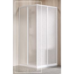 Ravak Supernova 14V701O211 drzwi prysznicowe 90 cm rozsuwane biały połysk/tworzywo polistyren