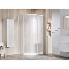 Ravak Supernova 3114OU0211 kabina prysznicowa półokrągła 80x80 cm
