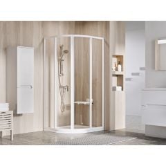 Ravak Supernova 3117O102Z1 kabina prysznicowa półokrągła 90x90 cm biały