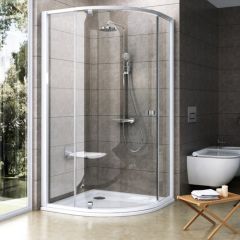Ravak Pivot 37644100Z1 kabina prysznicowa półokrągła 80x80 cm