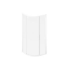 Ravak Nexty 3O677E01Z1 kabina prysznicowa 90x90 cm półokrągła biały mat/szkło przezroczyste