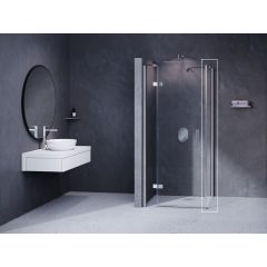 Ravak SmartLine 9SL70A00Z1 ścianka prysznicowa 90 cm chrom połysk/szkło przezroczyste