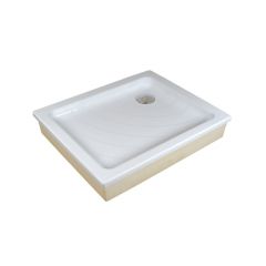 Ravak Aneta A003701320 brodzik prostokątny 90x75 cm biały
