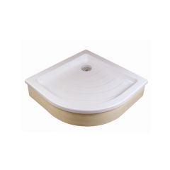 Ravak Ronda A207001320 brodzik półokrągły 90x90 cm biały