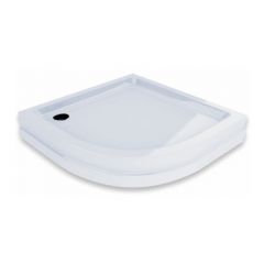 Ravak Ronda GPX2240131 brodzik półokrągły 80x80 cm biały