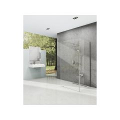 Ravak Walk-In Corner GW1CG4C0SZ1 komplet ścianek 120 cm chrom połysk/szkło przezroczyste