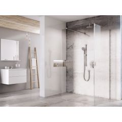 Ravak Walk-In Corner GW1CG7C0SZ1 komplet ścianek 120 cm chrom połysk/szkło przezroczyste