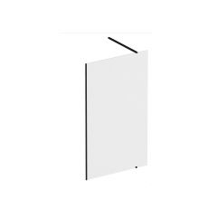 Ravak Walk-In Wall GW9W1030SZ1 ścianka prysznicowa walk-in 70 cm czarny mat/szkło przezroczyste