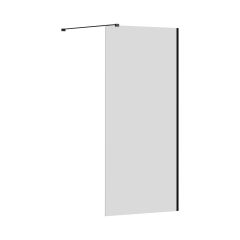Ravak Walk in Wall Air GW9WG0300Z1C ścianka prysznicowa walk-in 120 cm czarny mat/szkło przezroczyste