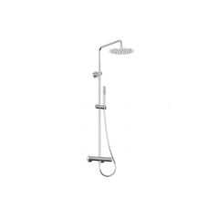 Ravak Spring X070539 zestaw prysznicowy ścienny termostatyczny z deszczownicą chrom