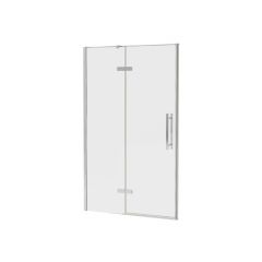 Ravak Cool! X0VVDCE00Z1 drzwi prysznicowe 110 cm uchylne biały mat/szkło przezroczyste