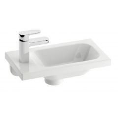 Ravak Chrome XJGL1100000 umywalka 40x22 cm prostokątna meblowa biała