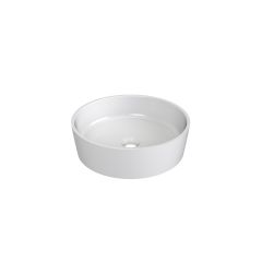 Ravak Uni XJX01140001 umywalka 40x40 cm okrągła nablatowa biała