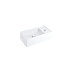 Ravak Veda XJX01240000 umywalka 40x22 cm prostokątna meblowa biała