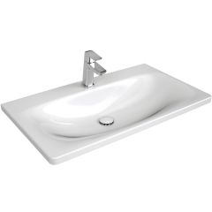 Ravak Balance XJX01280000 umywalka 80x46.5 cm prostokątna meblowa biała