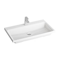 Ravak Comfort XJX01280001 umywalka 80x46 cm prostokątna meblowa biała